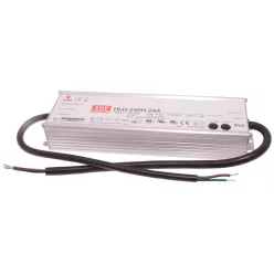   Professzionális fém házas LEDmeghajtó 90-305 VAC / 24 VDC, 240 W, 0-10 A, PFC, IP65