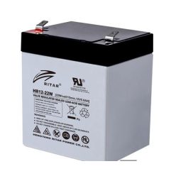 Ritar HR12-22W-F2 12V 5,5Ah zselés akkumulátor Riasztóhoz