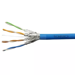   Számítógépvezeték U/FTP CAT6a 4x2xAWG23/1, 500Mhz, LS0H, Dca