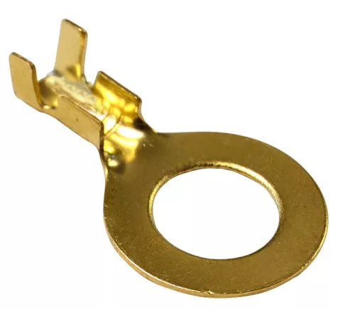 Sajtolható szigeteletlen szemes saru 2,5-4mm2, M8, sárgaréz