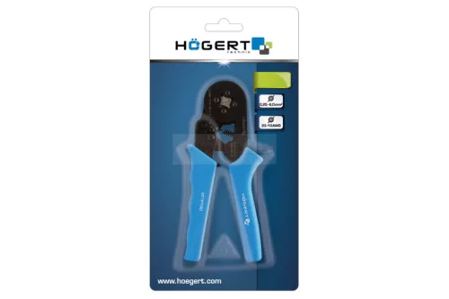 Érvéghüvely prés fogó 175mm, 0,25-6mm2