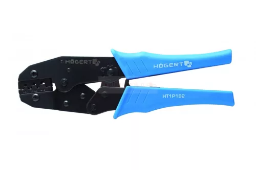 Krimpelő fogó nem szigetelt csúszósaruhoz 220mm 1,5-6mm2