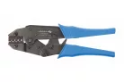 Krimpelő fogó nem szigetelt csúszósaruhoz 225mm 0,1-2,5mm2