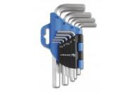 Imbuszkulcs készlet 9db-os, CRV