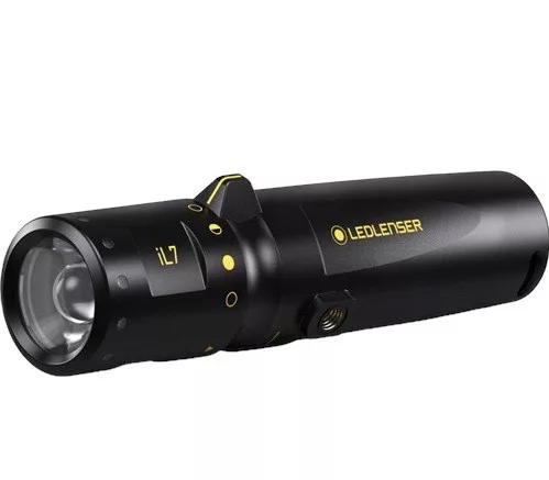 LEDLENSER iL7 Robbanásbiztos ATEX lámpa 340 lm, CRI65, 2/22 zóna, 3xAA