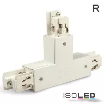   ISOLED 3 fázisú T összekötő, N vezető bal, védővezető jobb, fehér