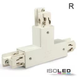   ISOLED 3 fázisú T összekötő, N vezető bal, védővezető jobb, fehér