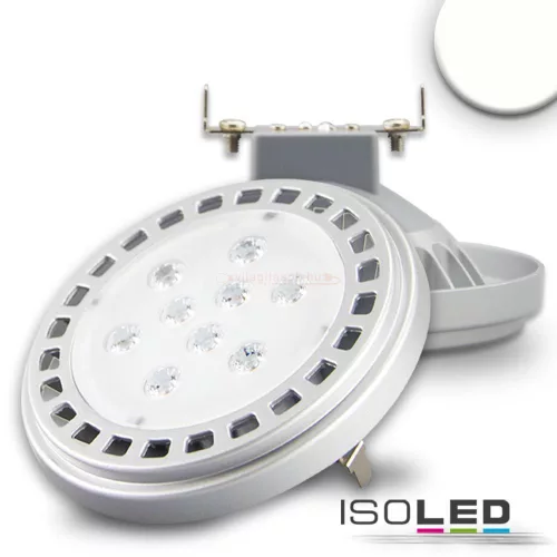 LED lámpa AR111  11W  30° 12V természetes fehér szürke