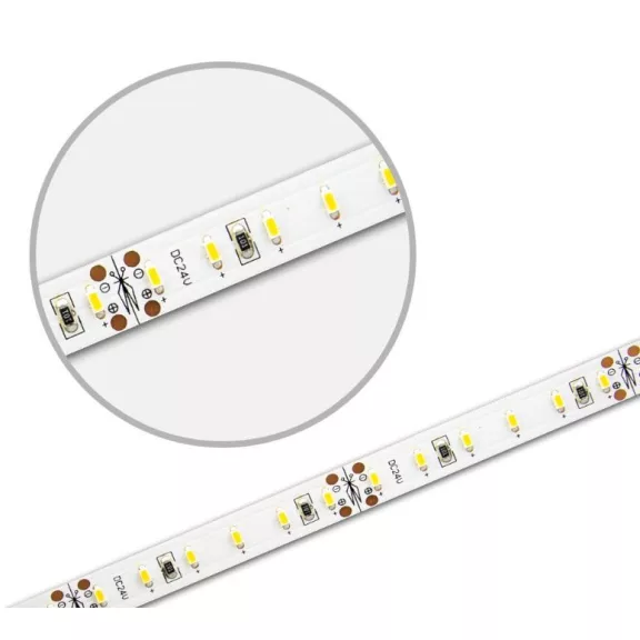 Prémium CRI90 LED szalag 120LED/m természetes fehér 1500Lm/m 24V 15W/m