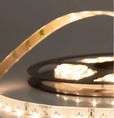 Prémium élvilágító LED szalag 24V SIL IP66 4,8W/m 350Lm/m 3000K UV álló 5 méter
