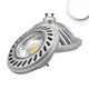 LED lámpa AR111  13W  75° 230V természetes fehér szürke