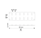 Prémium CRI95 LED szalag 240LED/m természetes fehér 3000Lm/m 24V 30W/m 2 soros