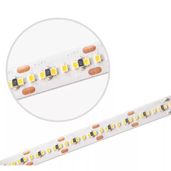 Prémium CRI91 LED szalag 300LED/m természetes fehér 2050Lm/m 24V 20W/m