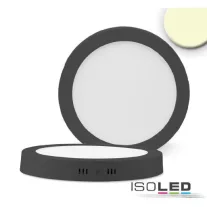   Led panel fekete kör 24W falon kívüli meleg fehér dimmelhető