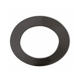   Alumínium fedél, kerek, fekete, Sys-90 süllyesztett szpotlámpához