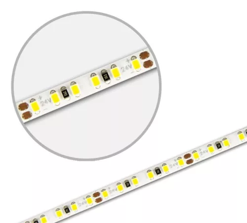 Prémium Micro LED szalag, 24 V, 10 W, IP20, meleg fehér 4 mm széles