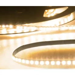  Prémium Micro LED szalag, 24 V, 10 W, IP20, meleg fehér 4 mm széles