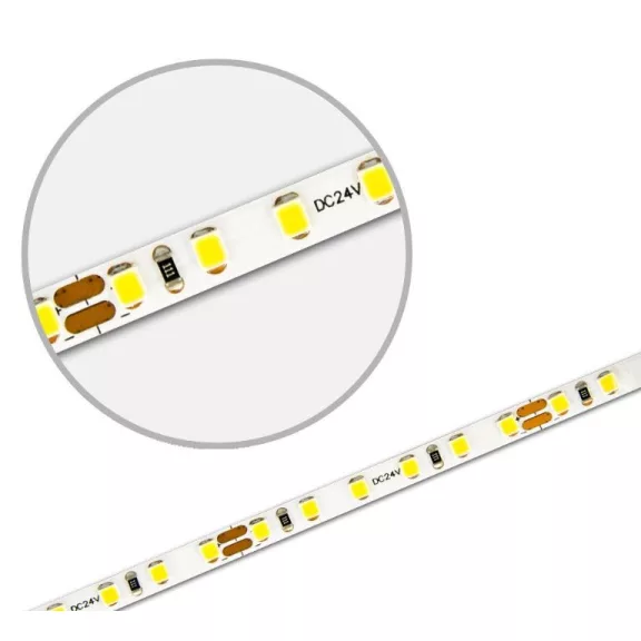 Prémium Micro LED szalag, 24 V, 15 W, IP20, meleg fehér 6 mm széles