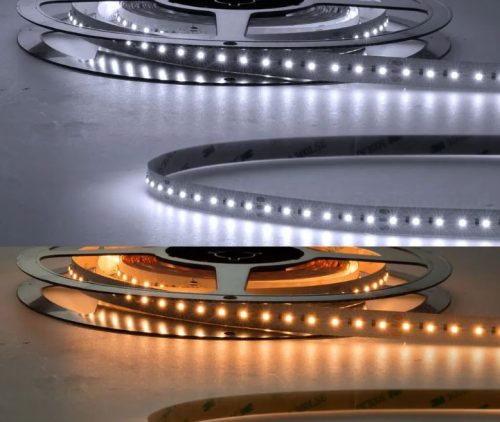 Prémium CRI90 dinamikus LED szalag 240LED/m 2300-5000K 1650Lm/m 24V 20W/m