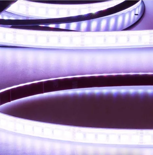 Prémium Food Safe LED szalag 24V AQUA IP67 12W/m RGB UV álló 10 méter