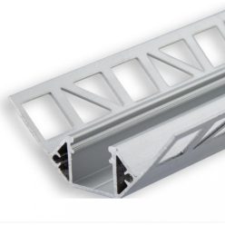   Csempeprofil fedél nélkül-belső sarokprofil-led szalaghoz és neonflex fénykábelhez