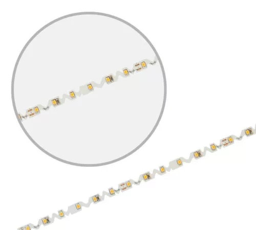 Prémium hajlítható CRI90 LED szalag 60LED/m 3000K 1200Lm/m 24V 12W/m