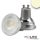 LED lámpa GU10 (5,5W/45°) Dimmelhető - meleg fehér Prizmás CRI90