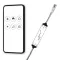 LED rádiós PWM Dimmer,MiniAMP csatlakozóval távirányítóval 12-24V DC 3A