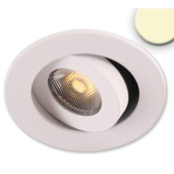   LED lámpa süllyesztett billenthető szpot 24V 3W 310Lm 4000K fehér MiniAmp csatlakozóval