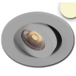   LED lámpa süllyesztett billenthető szpot 24V 3W 310Lm 4000K csiszolt alumínium MiniAmp csatlakozóval