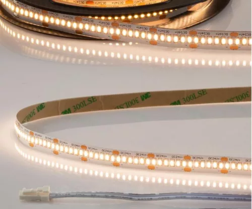 Prémium Led szalag 24V 6W IP20 3000K 600Lm 1,2m MINIAMP csatlakozóval
