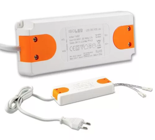 24V 50W LED tápegység MINIAMP csatlakozóval dugvillával
