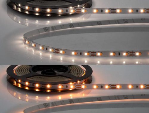 Prémium dinamikus Led szalag 12V 10W IP20 1900-4000K 1000Lm 2,5m MINIAMP csatlakozóval