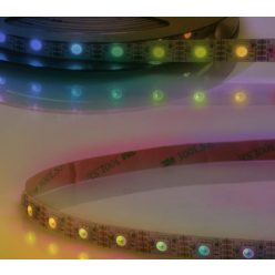   Prémium digitális SPI LED szalag 12V IP20 8W/m RGB 5 méter