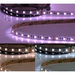  Prémium LED szalag 24V SIL IP20 19W/m RGB+CW+WW 1400Lm/m 5 méter