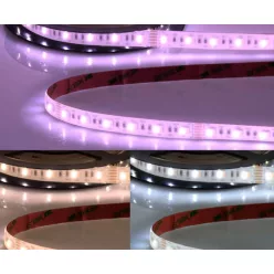  Prémium LED szalag 24V AQUA IP68 19W/m RGB+WW+CW UV álló 5 méter