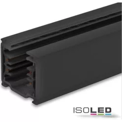   ISOLED sínes LED lámpához sín 2 méteres 3 fázisú fekete