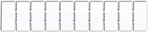 Jelölőlapka TSKA, TSKB sorozatkapocshoz, (10 modul), W=8mm TSKA6..,