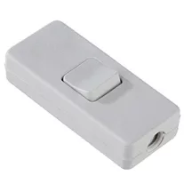 Zsinórkapcsoló fehér 250V 2A