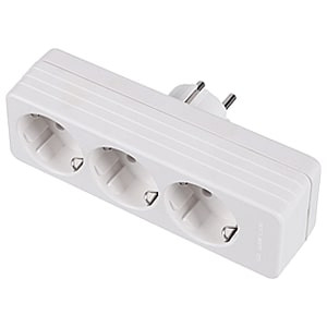 Védőérintkezős 3-as elosztó