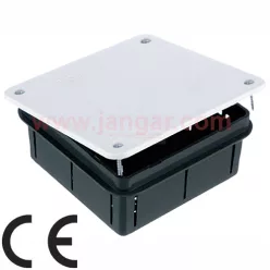   Kötődoboz süllyesztett, csavaros fedél 100x100x50mm, IP30