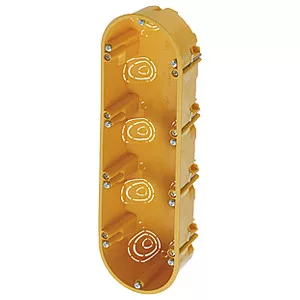 Szerelvény doboz gipszkartonba 4-es