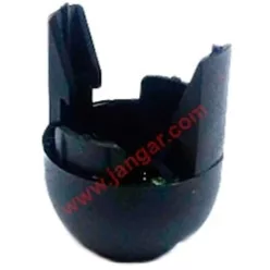 Végkúp fekete JG883N E14 foglalathoz