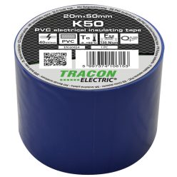 Szigetelőszalag, kék 20m×50mm