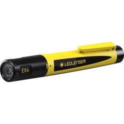   LEDLENSER EX4 Robbanásbiztos ATEX lámpa 50 lm, CRI70, 0/20 zóna, 2xAAA