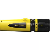   LEDLENSER EX7 Robbanásbiztos ATEX lámpa 200 lm, CRI65, 0/20 zóna, 3xAA