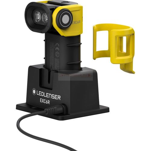 LEDLENSER EXC6R 300lm/180m, Li-ion, 0/21 zóna tölthető robbanásbiztos pipalámpa, töltőállomás