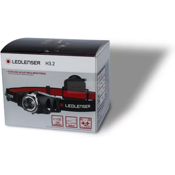 LEDLENSER H3.2 fejlámpa 3xAAA 120lm 500767