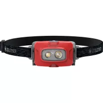   LEDLENSER HF4R Core 500lm/130m, Li-ion, tölthető fejlámpa, piros