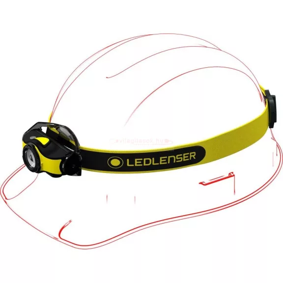 LEDLENSER iH5R tölthető ipari fejlámpa 400 lm Li-ion Polymer 3.7V